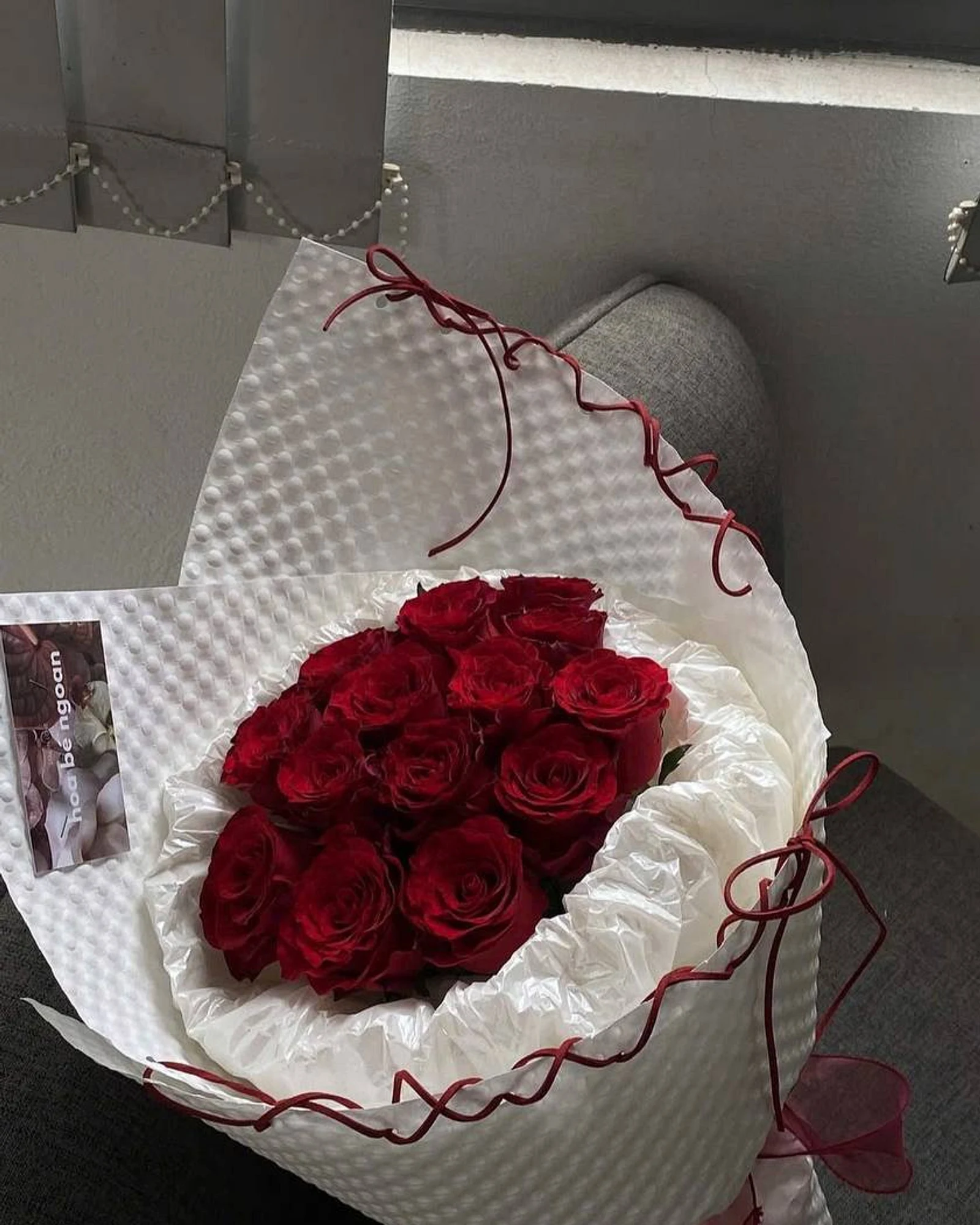 레드 로즈 럭셔리 부케